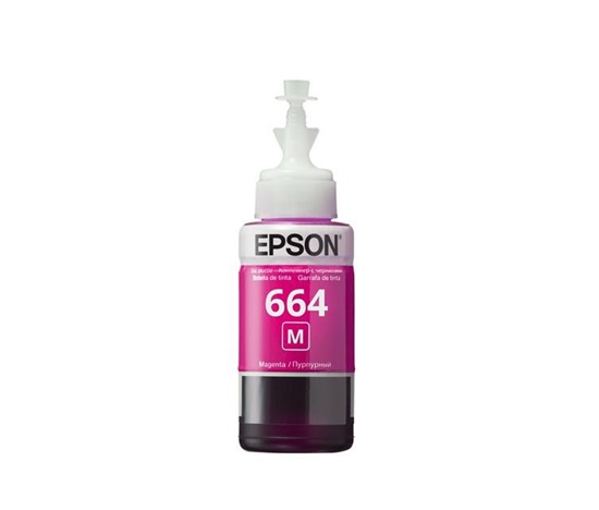 EPSON ink bar T6643 Magenta ink container 70ml pro L100/L200/L550/L1300/L355, BAR 7500 stran