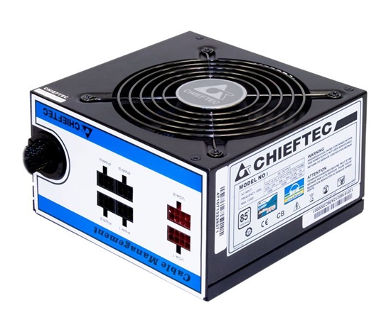 CHIEFTEC zdroj A80 Series, CTG-550C, 550W, 12cm fan, Active PFC, Modular, Retail, 85+