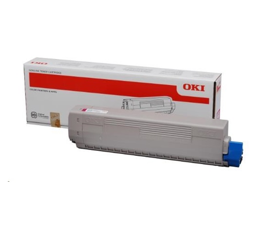 OKI Magenta toner do C831/841 (10 000 stránek)