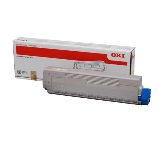 OKI Žlutý toner do C831/841 (10 000 stránek)