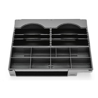 Virtuos plastový EURO pořadač na peníze pro C410/C420/C430, přihrádky na bankovky