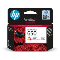 HP 650 Tri-color Ink Cart, 5 ml, CZ102AE