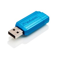 VERBATIM Flash Disk 32GB Store ‘n‘ Go PinStripe, karibská modrá