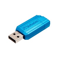 VERBATIM Flash Disk 32GB Store ‘n‘ Go PinStripe, karibská modrá