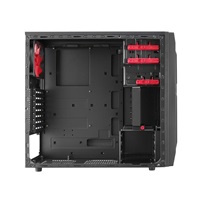 CHIEFTEC skříň Libra Series/Miditower, LF-02B-OP, Black, USB 3.0, bez zdroje