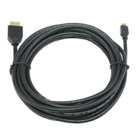 GEMBIRD Kabel HDMI-HDMI micro 3m, 1.3, M/M stíněný, zlacené kontakty, černý