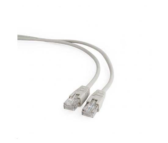 GEMBIRD kabel patchcord Cat5e UTP 3m, šedý