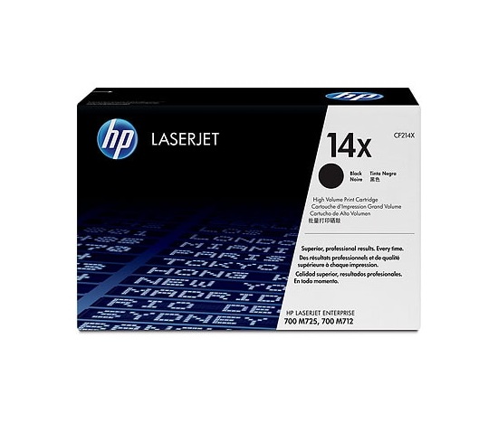 HP 14X Black LJ Toner Cart, CF214X (17,500 pages)