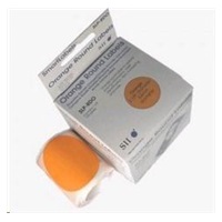 Seiko adresní kruh - oranžový 54mm, 120ks/role