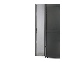 APC NetShelter SX 42U 600mm Wide Perforated Split Doors Black