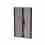 APC NetShelter SX Colocation 20U 600mm Wide Perforated Split Doors Black