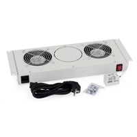 TRITON Ventilační jednotka horní (spodní) pro RBA-A6, RUA, 2 ventilátory, 230V/30W, termostat, šedá