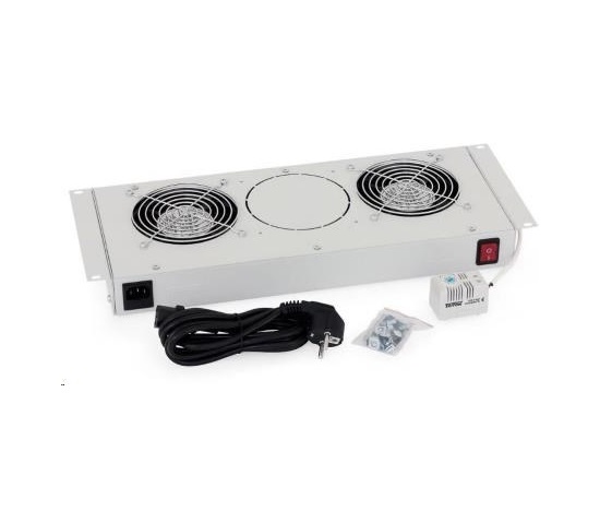 TRITON Ventilační jednotka horní (spodní) pro RBA-A6, RUA, 2 ventilátory, 230V/30W, termostat, šedá