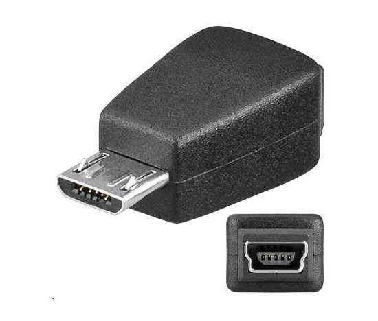 PREMIUMCORD Redukce USB 2.0 Mini B - Micro B (F 5pin/M)