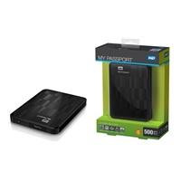 BAZAR - WD My Passport 500GB Ext. 2.5" USB3.0, Black