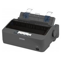 EPSON tiskárna jehličková LX-350, A4, 9 jehel, 347 zn/s, 1+4 kopii, USB 2.0, LPT, RS232