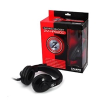 Zalman headset ZM-HPS200 / herní / náhlavní / drátový / 40mm měniče / 2x 3,5mm jack