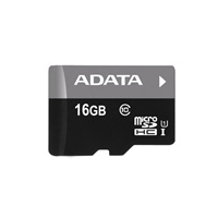 ADATA MicroSDHC karta 16GB UHS-I Class 10 + SD adaptér, Premier