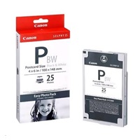 Canon E-P25BW papír (10x15 cm) 25 ks