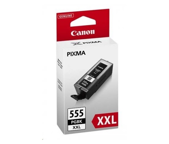 Canon CARTRIDGE PGI-555XXL PGBK pigmentová černá pro PIXMA iX6850, MX925 (1000 str.)