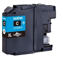 BROTHER INK LC-125XLC, azurový inkoust - DCP-J4110DW,MFC-J4410DW,MFC-J4510DW,MFC-J4610DW,MFC-J4710DW,MFC-J6520DW, 6920