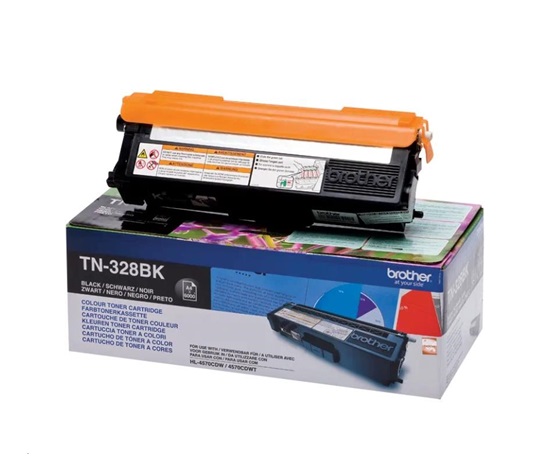 BROTHER Toner TN-328BK černá pro HL4570CDW