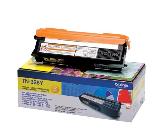 BROTHER Toner TN-328Y žlutý pro HL4570CDW