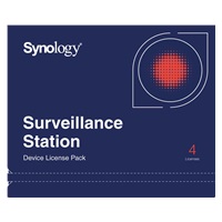 Synology Licenční balíček pro kamery - 4 kamery