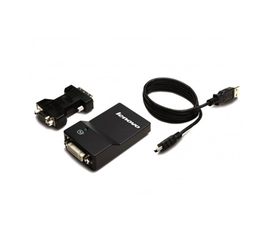 LENOVO adaptér USB 3.0 to DVI/VGA Monitor Adapter