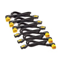 APC Power Cord Kit (6 ks), Locking, C13 to C14, (90°), 1.2m