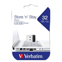 VERBATIM Flash Disk 32GB Store ‘n‘ Stay Nano