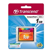TRANSCEND Compact Flash 1GB (133x)