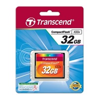 TRANSCEND Compact Flash 32GB (133x)