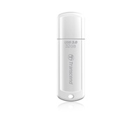 TRANSCEND Flash Disk 32GB JetFlash®730, USB 3.0 (R:70/W:18 MB/s) bílý