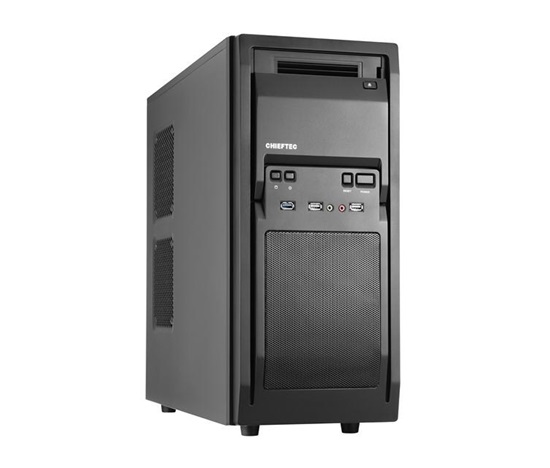 BAZAR CHIEFTEC Case Libra Series/Miditower, LF-02B-OP, Black, USB 3.0 "POŠKOZENÝ OBAL"