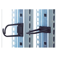 TRITON Plastový háček pro vedení kabeláže velký, 60x30mm, černý