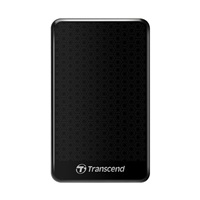 TRANSCEND externí HDD USB 3.1 StoreJet 25A3, 1TB, Black (nárazuvzdorný, 256-bit AES)
