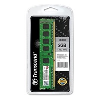 TRANSCEND DIMM DDR3 2GB 1333MHz 256Mx8 CL9 JetRam™