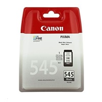 Canon CARTRIDGE PG-545 černá pro Pixma iP, Pixma MG, Pixma MX a Pixma TS 205, 305, 315x, 345x, 2450, 3452, 255x, 255xs, 2850, 2950, 305x, 3052, 495 a 3053 (180 str.)