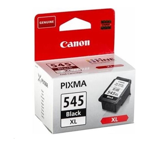 Canon CARTRIDGE PG-545XL černá pro Pixma iP, Pixma MG, Pixma MX a Pixma TS 205, 305, 315x, 345x, 2450, 3452, 255x, 255xs, 2850, 2950, 305x, 3052, 495 a 3053 (400 str.)