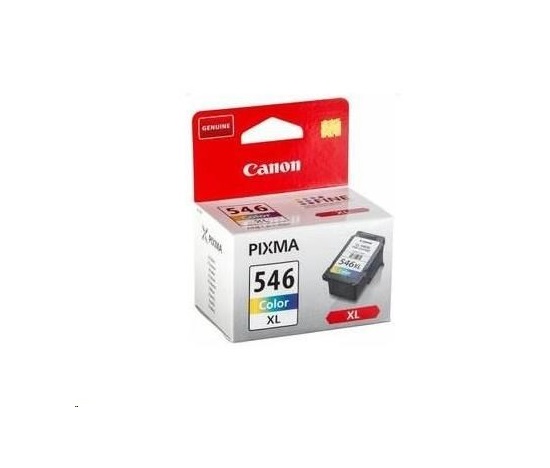 Canon CARTRIDGE CL-546XL barevná pro Pixma iP, Pixma MG, Pixma MX a Pixma TS 205, 305, 315x, 345x, 2450, 3452, 255x, 255xs, 2850, 2950, 305x, 3052, 495 a 3053 (300 str.)