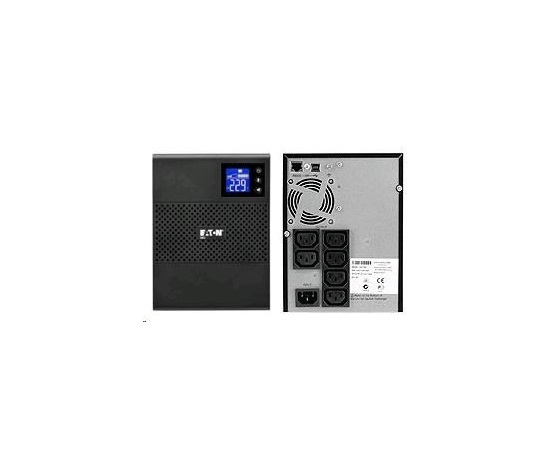 Eaton 5SC 750i, UPS 750VA, 6 zásuvek IEC, LCD