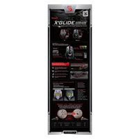 A4tech BLOODY V8 herní myš, až 3200DPI, V-Track technologie, 160KB paměť, USB, CORE 2, kovové podložky