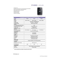 Fortron UPS FSP FP 800, 800 VA, line interactive