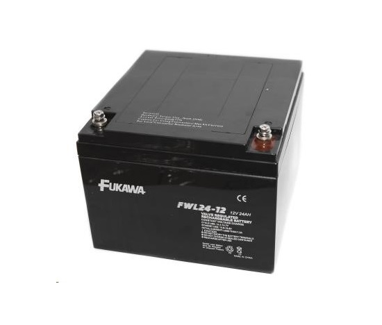 Baterie - FUKAWA FWL 24-12 (12V/24Ah - M5) SLA baterie, životnost 10let