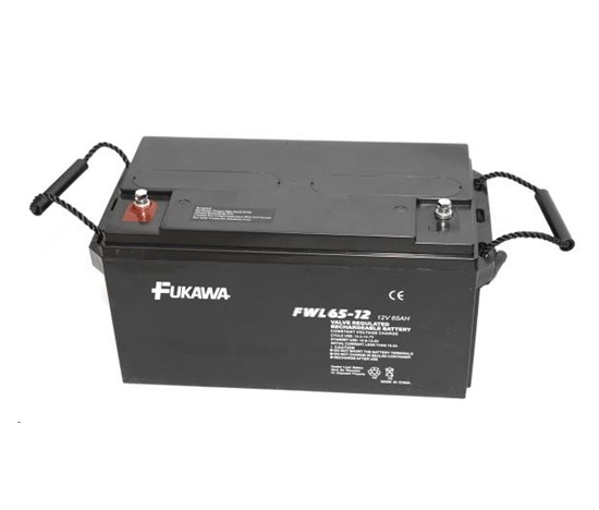 Baterie - FUKAWA FWL 65-12 (12V/65Ah - M6) SLA baterie, životnost 10let