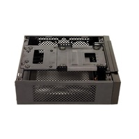 CHIEFTEC skříň Compact Series/mini ITX, IX-03B-OP, Black, Alu, bez zdroje