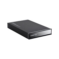 CHIEFTEC externí rámeček na SATA HDD 2,5" (max. 14.5mm), USB3.0, aluminium
