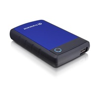 TRANSCEND externí HDD 2,5" USB 3.0 StoreJet 25H3P, 1TB, Purple (nárazuvzdorný)