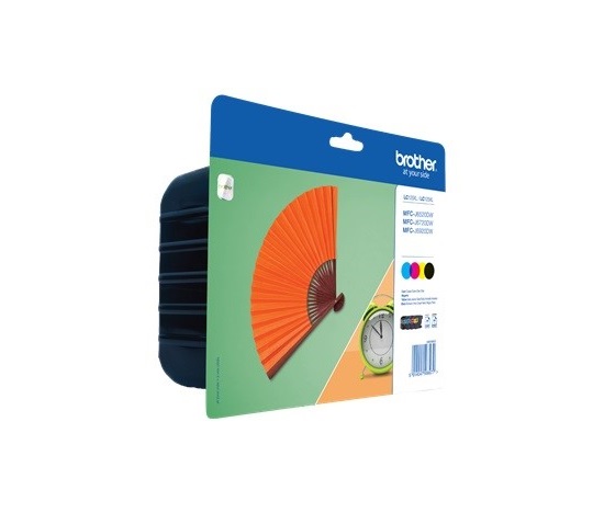 BROTHER INK LC-129XLVALBP(inkoust multipack - černá+tři barvy)   POUZE (6520,6920)